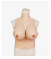 BlackCatKig Breasts |“I” Cup Silicone Breastplate for Perfect Kigurumi Silhouette